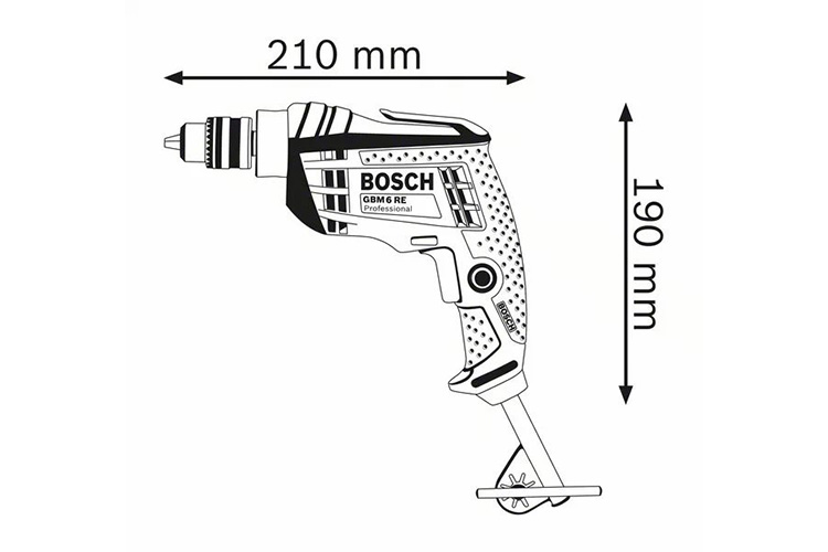 Máy khoan điện 350W BOSCH 06014725K0