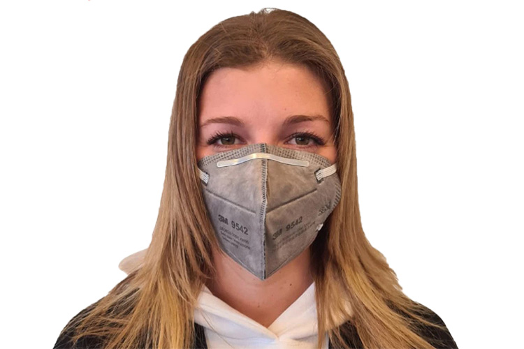 Khẩu trang lọc bụi bảo vệ hô hấp 3M 9542