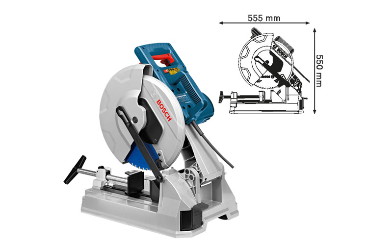 Máy cắt sắt để bàn 2000W BOSCH 0601B28000Máy cắt sắt để bàn 2000W BOSCH 0601B28000