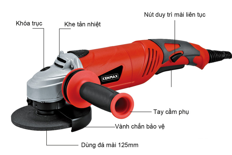 Kenmax KM125 125mm grinder