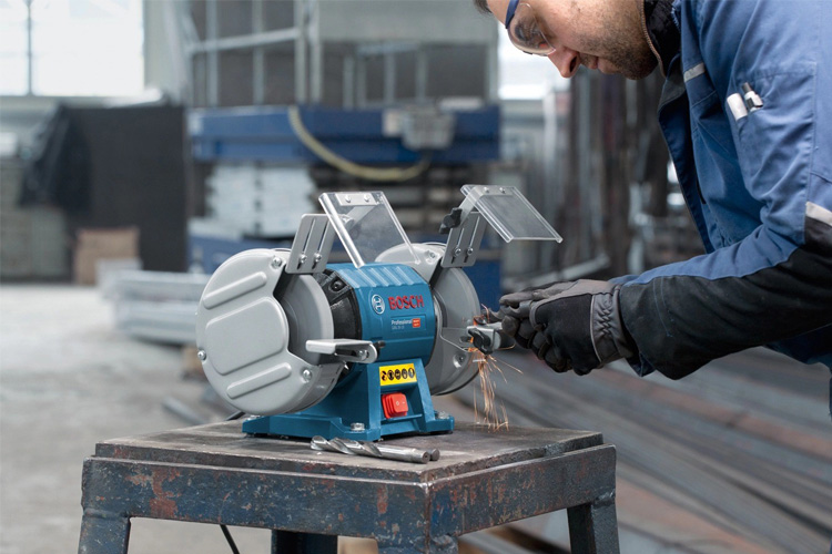 BOSCH 350W/150mm 2-stone bench grinder 060127A3K0