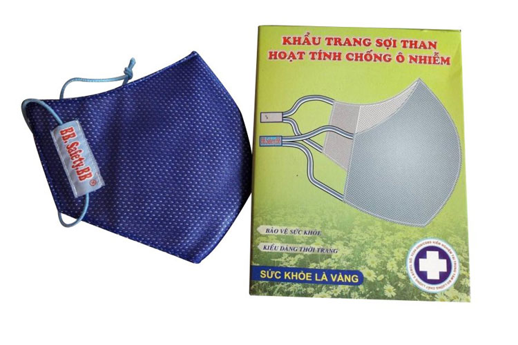 Khẩu trang lưới móc tai than hoạt tính có hộp  BB.Safety.BB 650/ SKLV