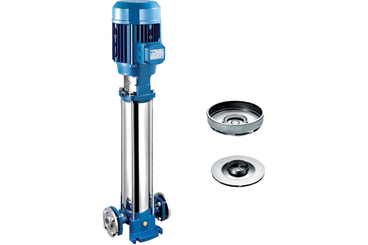 Máy bơm 5.5KW/7.5HP trục đứng cánh Inox Pentax U9SLG-750/12T