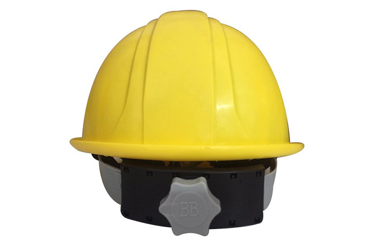 Nón bảo hộ kiểu khóa vặn BB.Safety.BB N.006 màu vàng