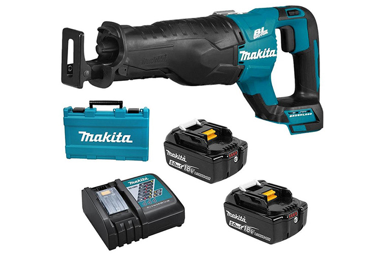 Máy cưa kiếm 32mm pin 18V/5.0Ah Makita DJR187RTE