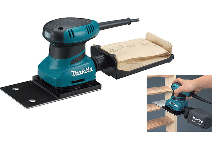 Máy chà nhám rung vuông 114x102mm Makita BO4565