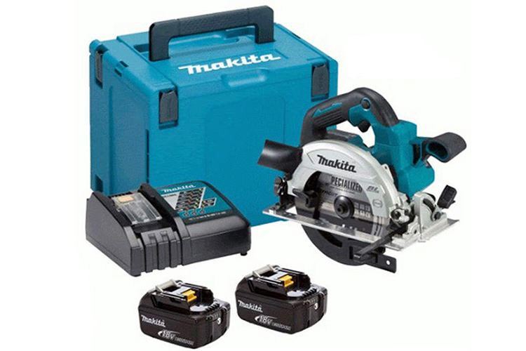 Máy cưa đĩa 165mm pin 18V/3.0Ah Makita DHS661RFJ