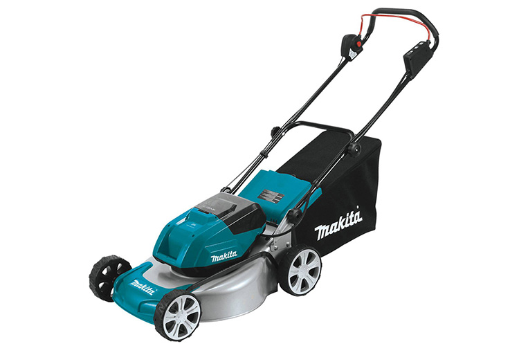 Xe cắt cỏ đẩy tay 460mm pin 18V/5.0Ah Makita DLM460Z