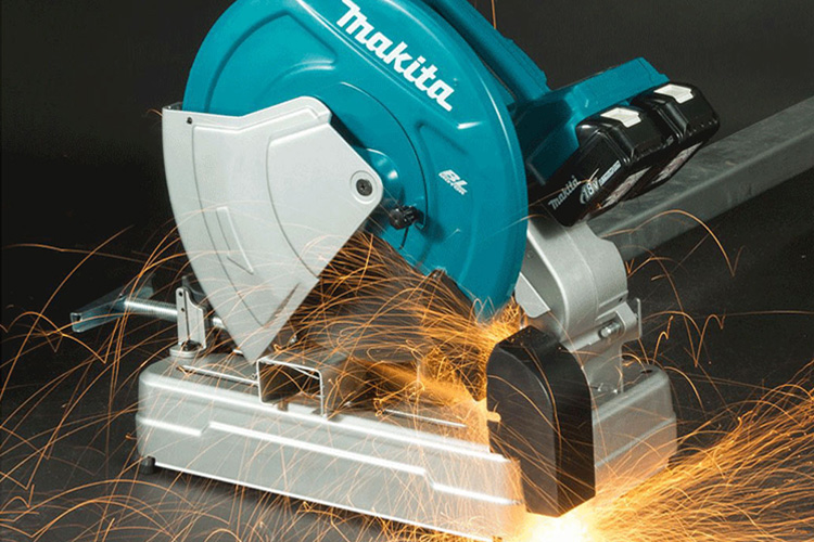 Máy cắt kim loại 355mm pin 18V Makita DLW140Z không pin và sạc