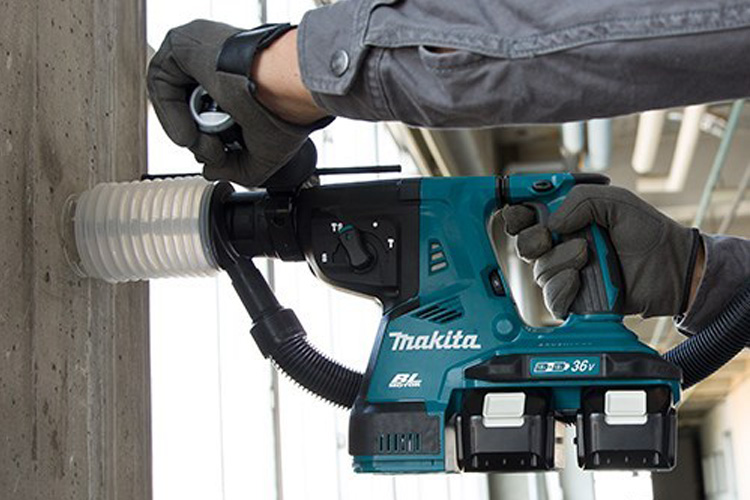 Máy khoan bê tông pin 18V/5.0Ah Makita DHR282PT2J