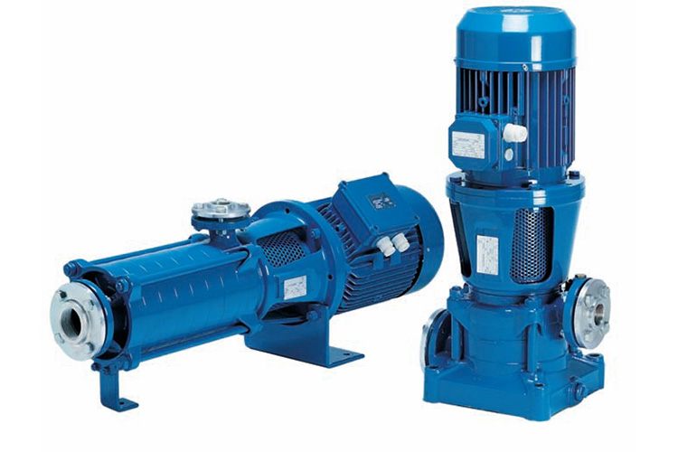 Máy bơm trục đứng cánh nhựa 5KW/7.5HP Pentax U18V-750/8T