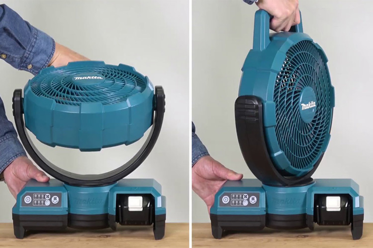 Quạt dùng pin và điện 18V/6.0Ah Makita DCF203Z