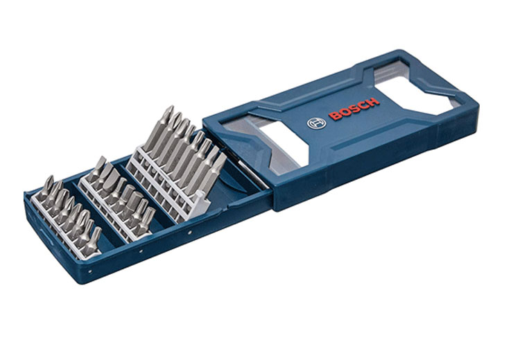 Bộ mũi vặn vít 25 chi tiết màu xanh dương BOSCH 2607017400