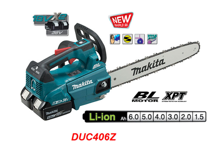 Máy cưa xích 400mm pin 18V Makita DUC406Z không pin và sạc