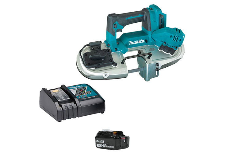 Máy cưa vòng 66mm pin 18V/5.0Ah Makita DPB183RTE