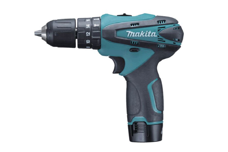 Máy khoan búa, vặn vít pin 10.8V Makita HP330DWE