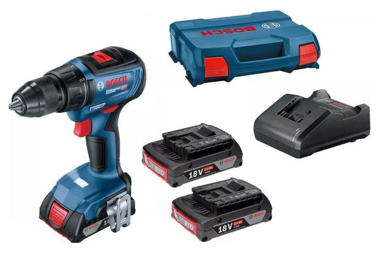 Máy khoan vặn vít pin 18V/2Ah động cơ không chổi than BOSCH 06019H5100