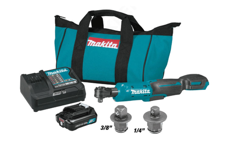Máy siết bu lông xuyên tâm 12V/2.0Ah Makita WR100DSA
