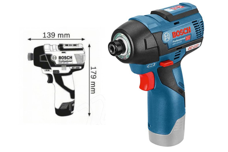 BOSCH 06019E0002 10.8V Bolt Screwdriver