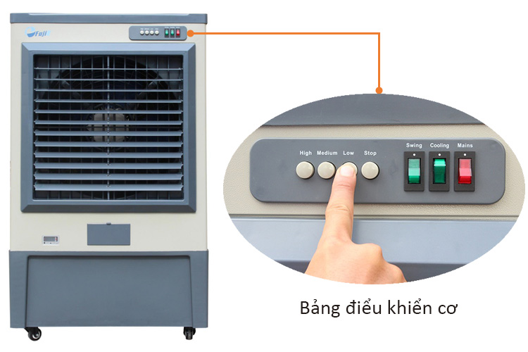 Quạt làm mát bằng hơi nước 600W/65 lít FujiE AC-60