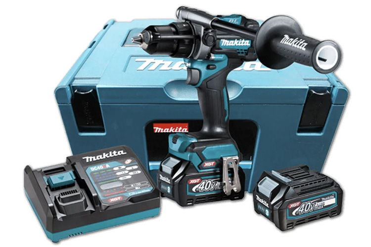 Máy khoan búa, vặn vít pin 40V Makita HP001GM201