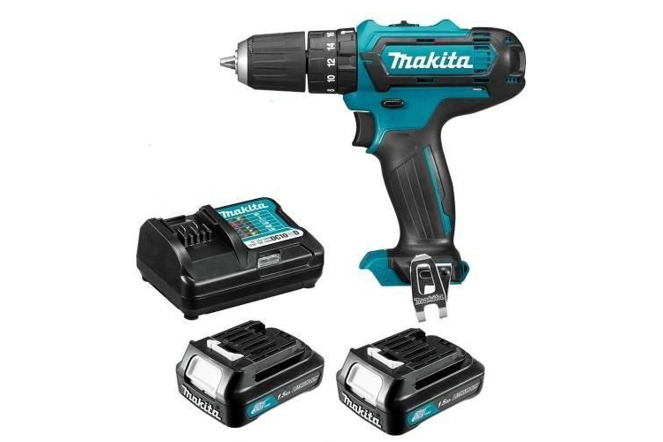 Máy khoan búa, vặn vít pin 12V/1.5Ah Makita HP333DSYE