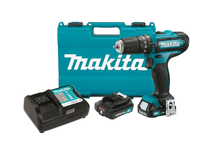 Máy khoan búa, vặn vít pin 12V/2.0Ah Makita HP333DSAE