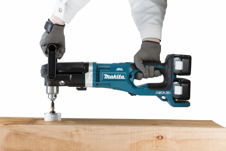 Máy khoan góc 1350W pin Makita DDA460ZK không pin và sạc