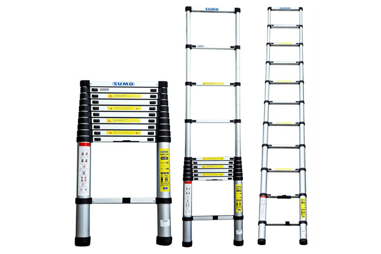 Thang nhôm rút gọn đơn 11 bậc Sumo ADT310B