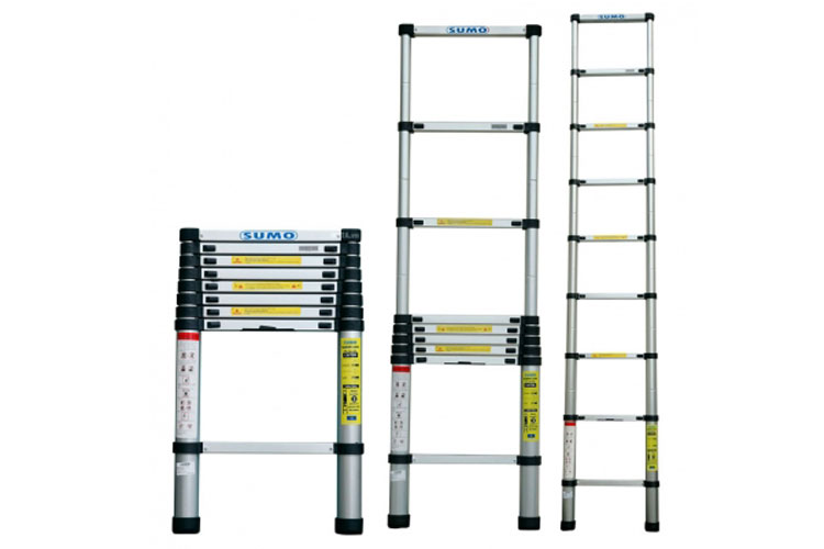 Sumo ADT308B 9-step single retractable aluminum ladder