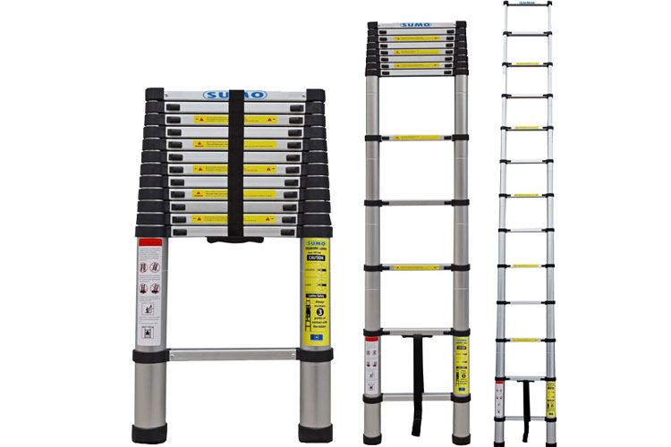 Sumo ADT312B 13-step single retractable aluminum ladder