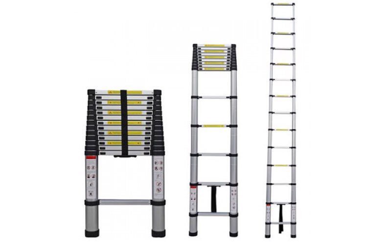 Thang nhôm rút gọn đơn 14 bậc Advindeq ADT214F