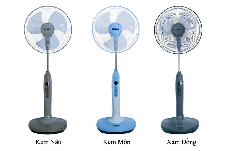 Quạt đứng có đèn SENKO DD1602