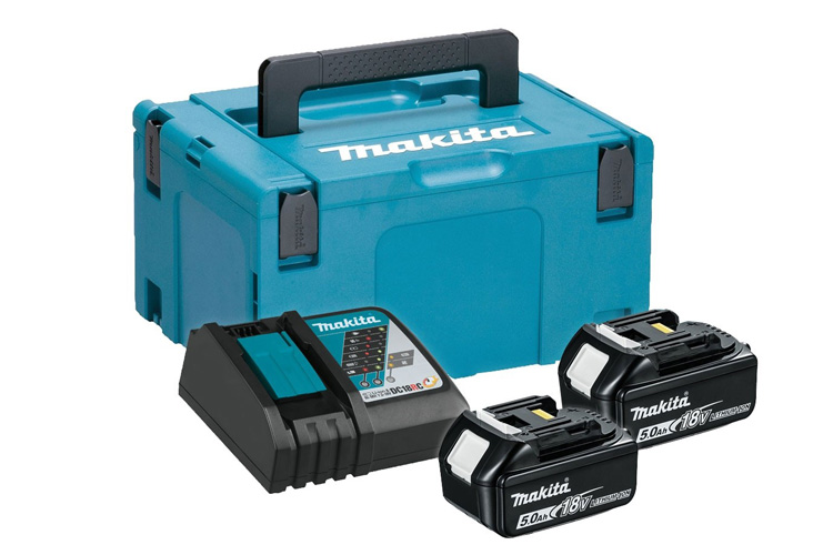 Bộ pin sạc MKP1RT182 MAKITA 197624-2 (BL1850Bx2/DC18RC)
