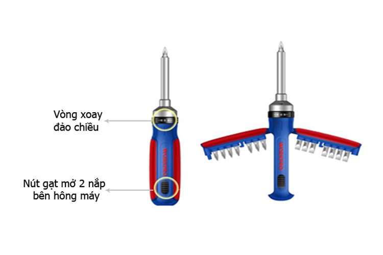 Bộ tua vít đa năng WORKPRO W000855