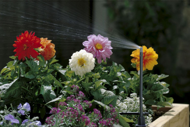 Bộ 5 đầu tưới một hướng dài và hẹp Gardena 01372-20