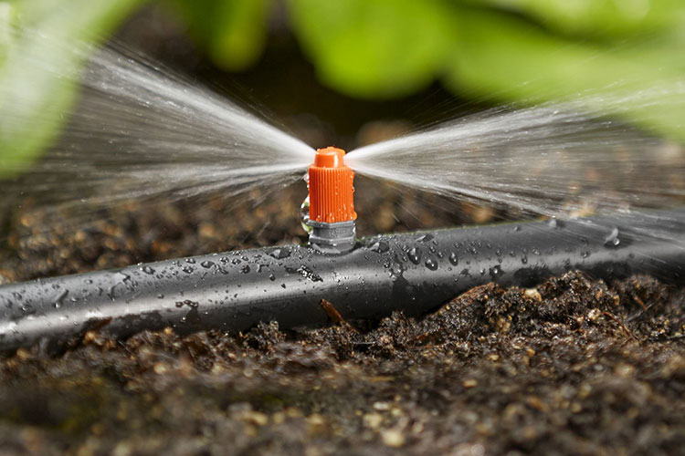 Bộ 5 đầu tưới vườn 2 hướng diện tích hẹp và dài Gardena 01370-20