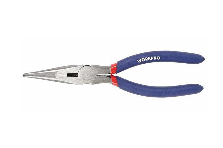 8 inch/200mm long pointed nose pliers WORKPRO W031027