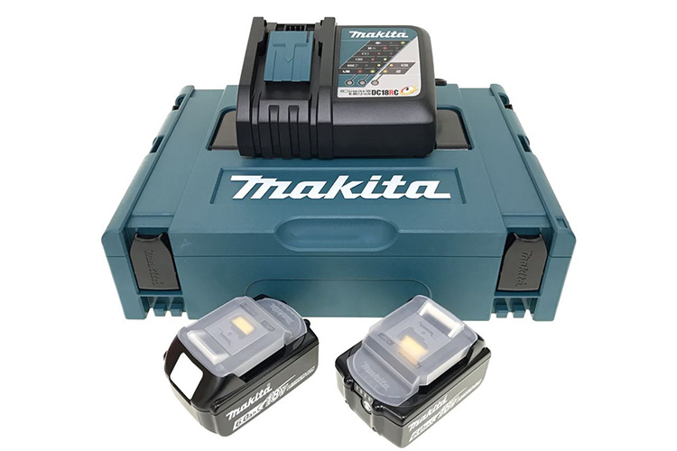 Bộ pin sạc MAKITA 198116-4 MKP1RG182 (BL1860Bx2/DC18RC)