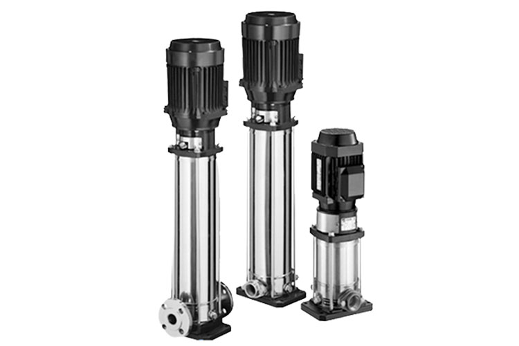 Máy bơm ly tâm trục đứng đa tầng cánh đầu Inox EBARA EVMS 10 10N5 Q1BEG E/4.0