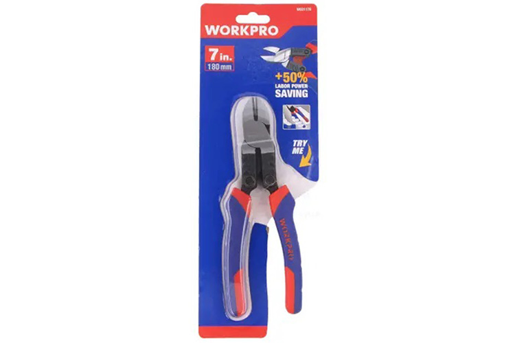 Kìm cắt cộng lực đa năng 7 inch/175mm WORKPRO W031178